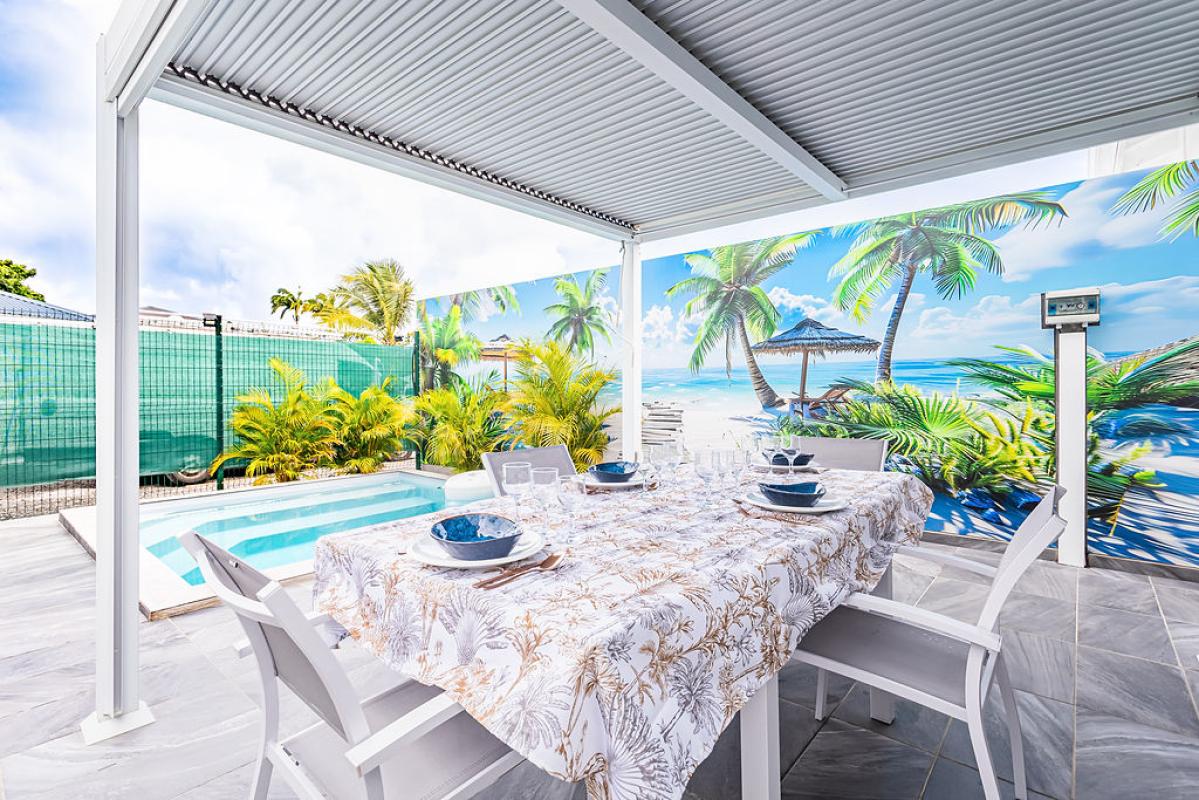 19.Location villa 2 chambres piscine Saint François Guadeloupe